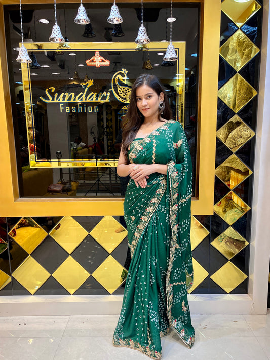 Bandhani Saree