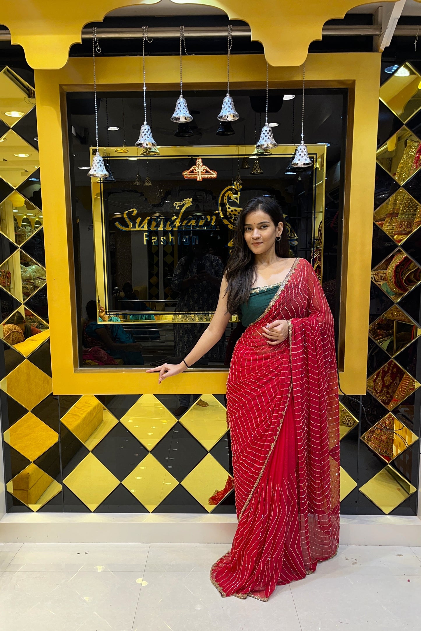 Plain Solid Saree