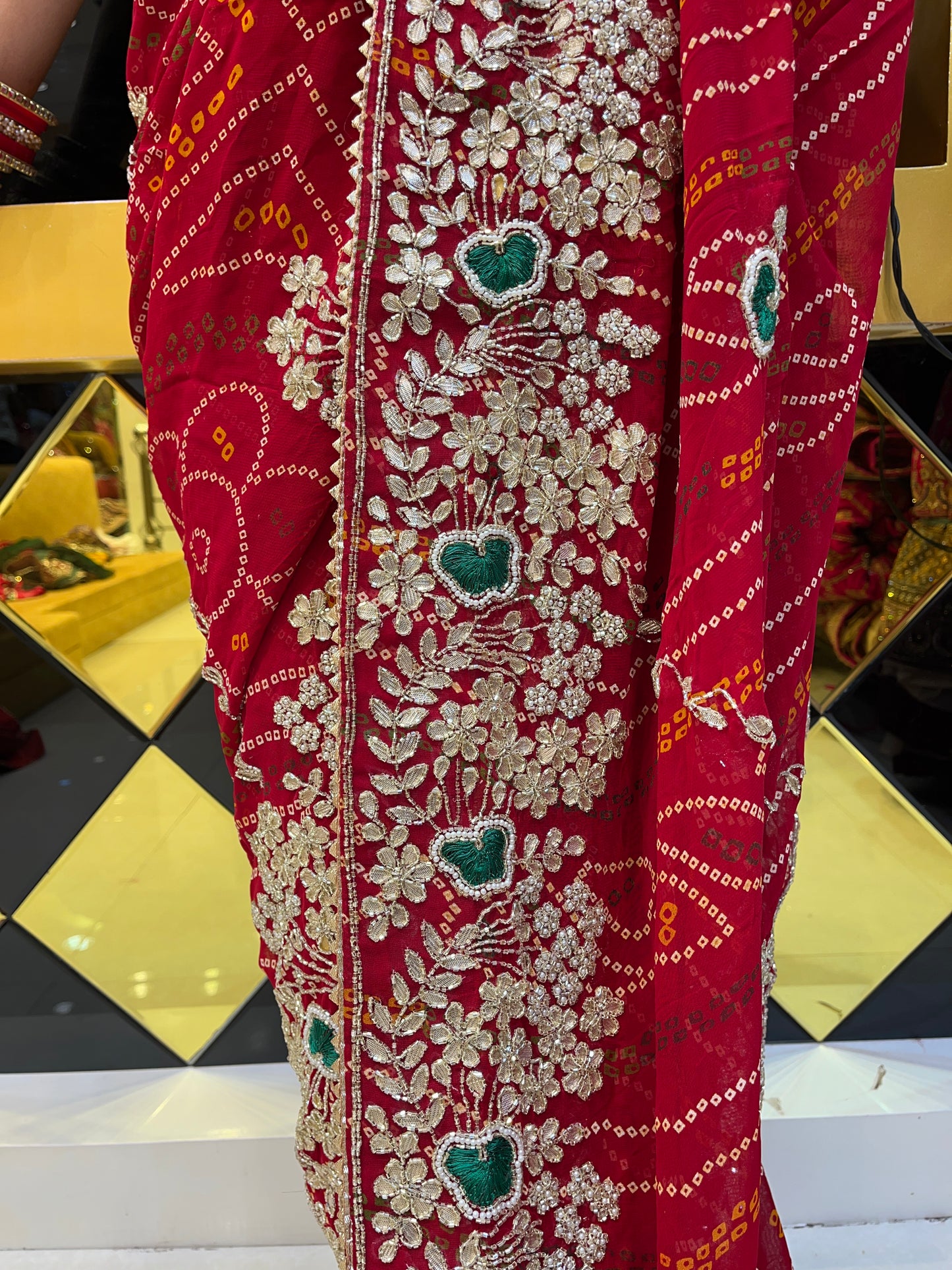 Rajasthani Chundari Saree