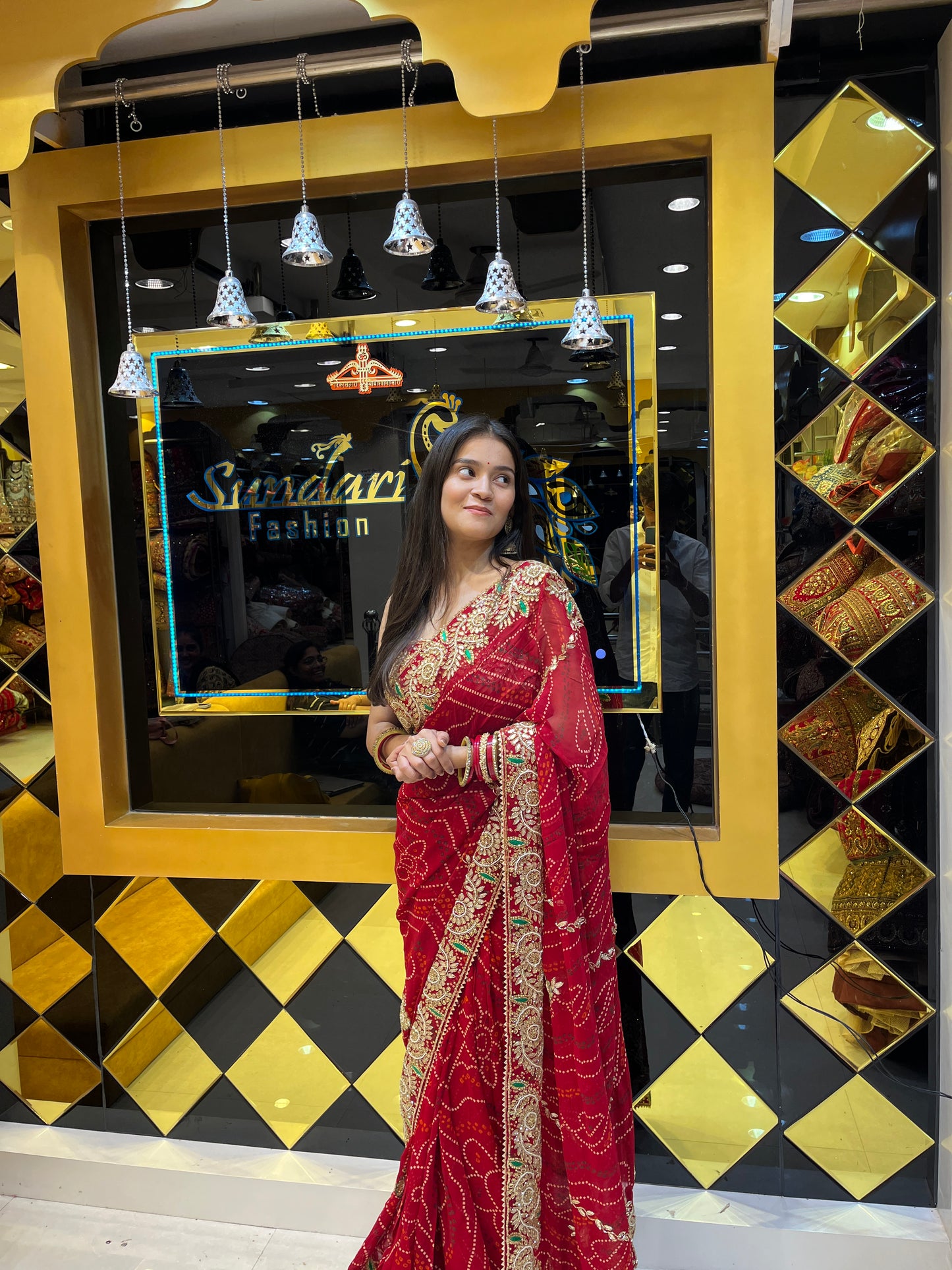 Rajasthani Chundari Saree