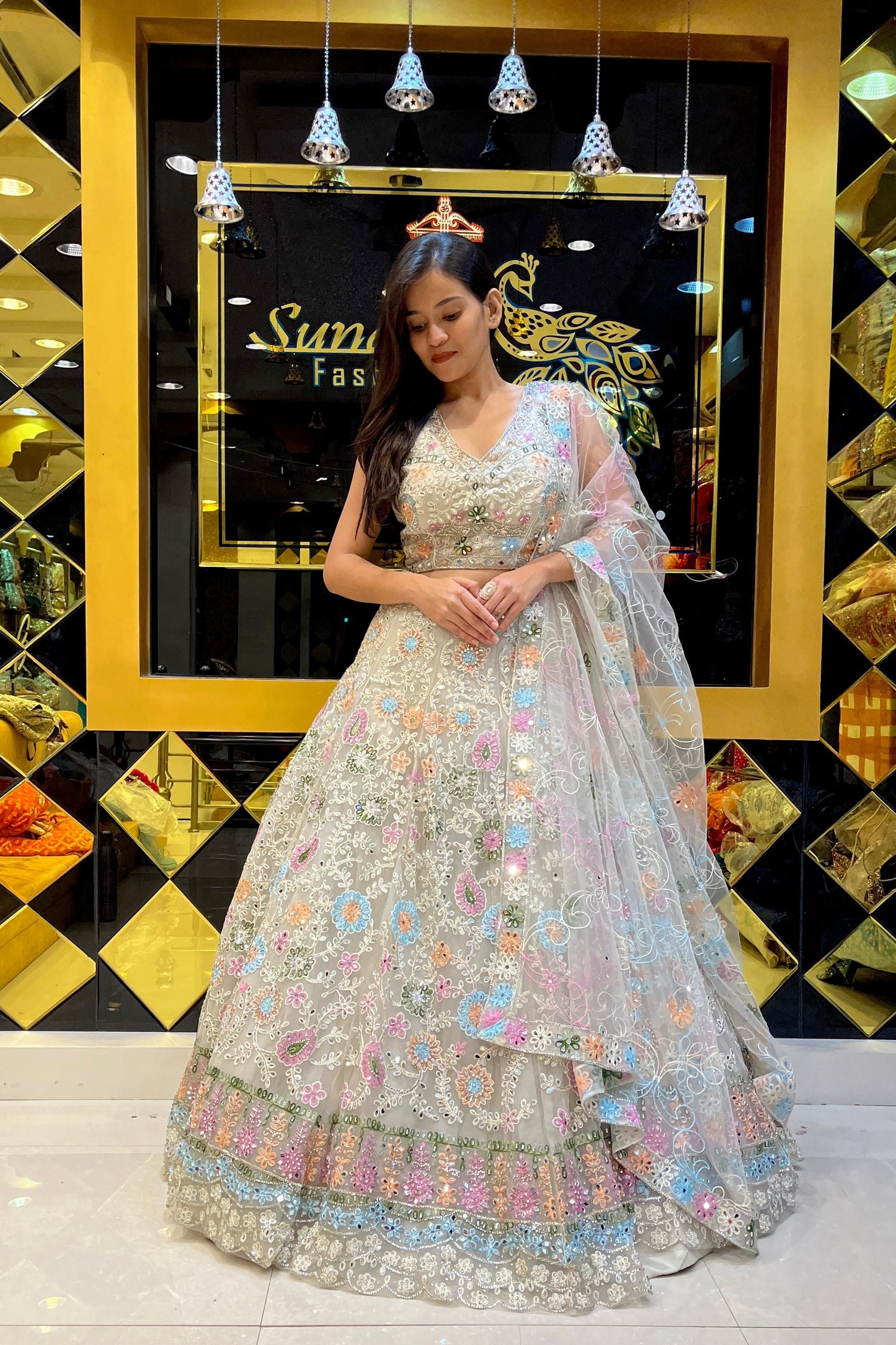 Pastel Lehenga