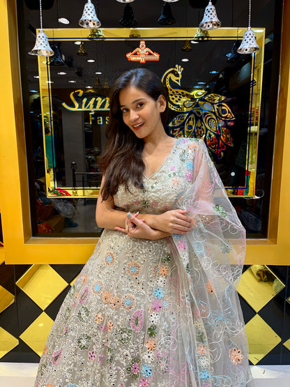 Pastel Lehenga