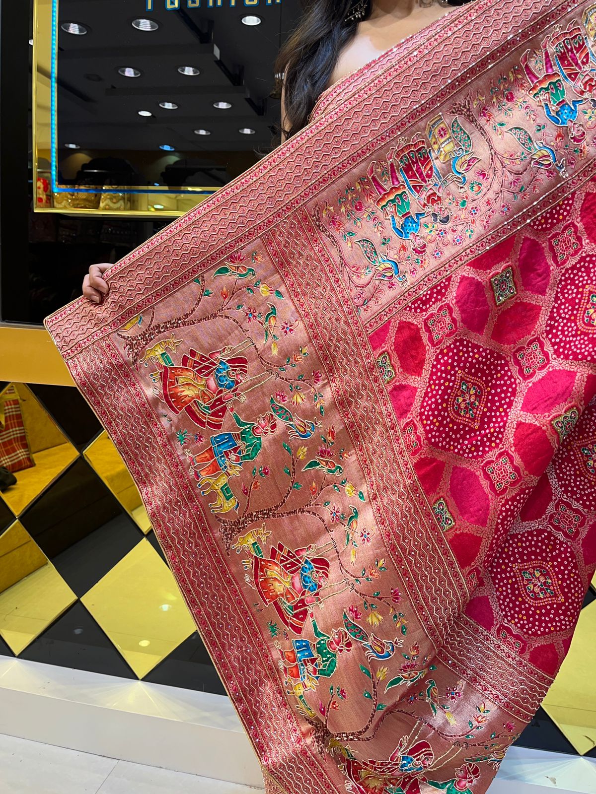 Red Silk Premium Saree