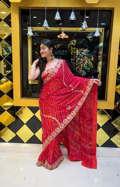 Ojariya  Saree