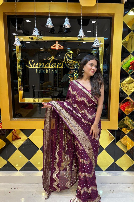 Bandhani Saree