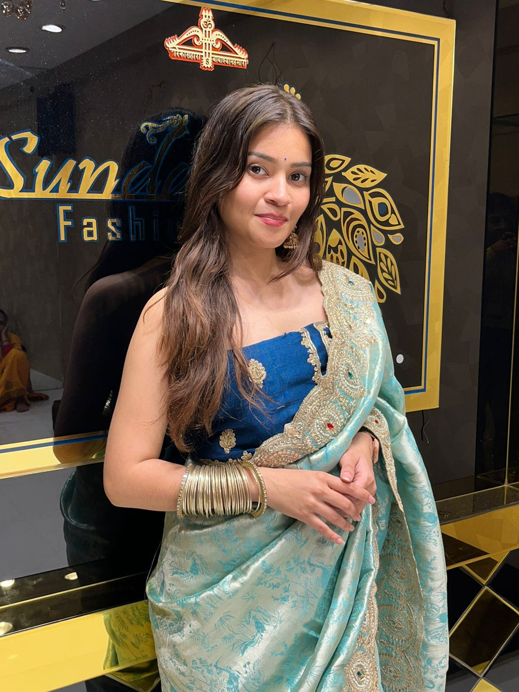 Beautiful Rich Silk Saree (151)