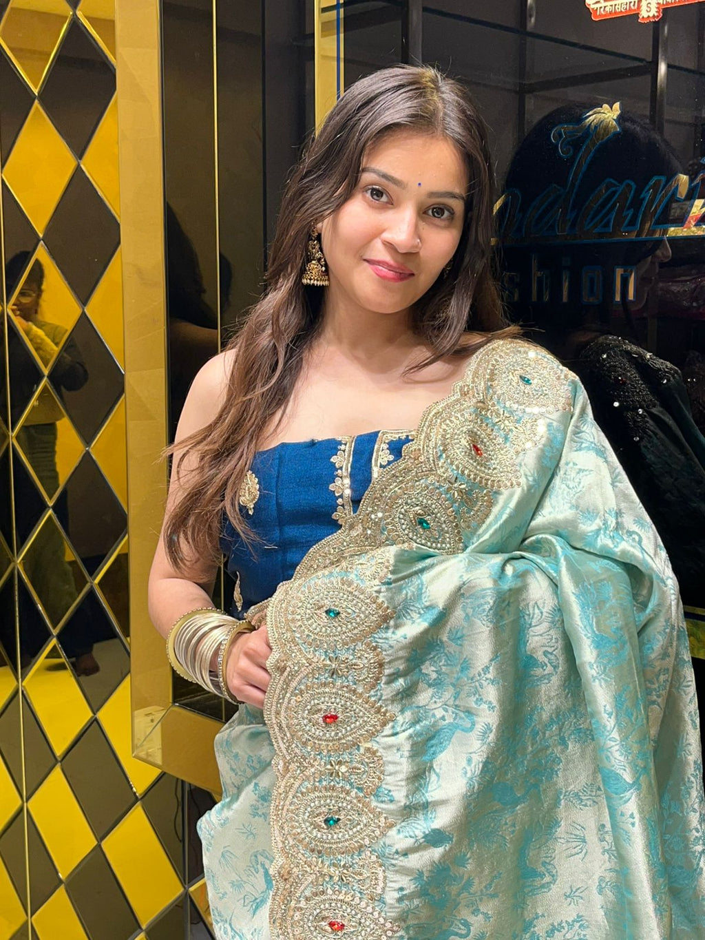 Beautiful Rich Silk Saree (151)