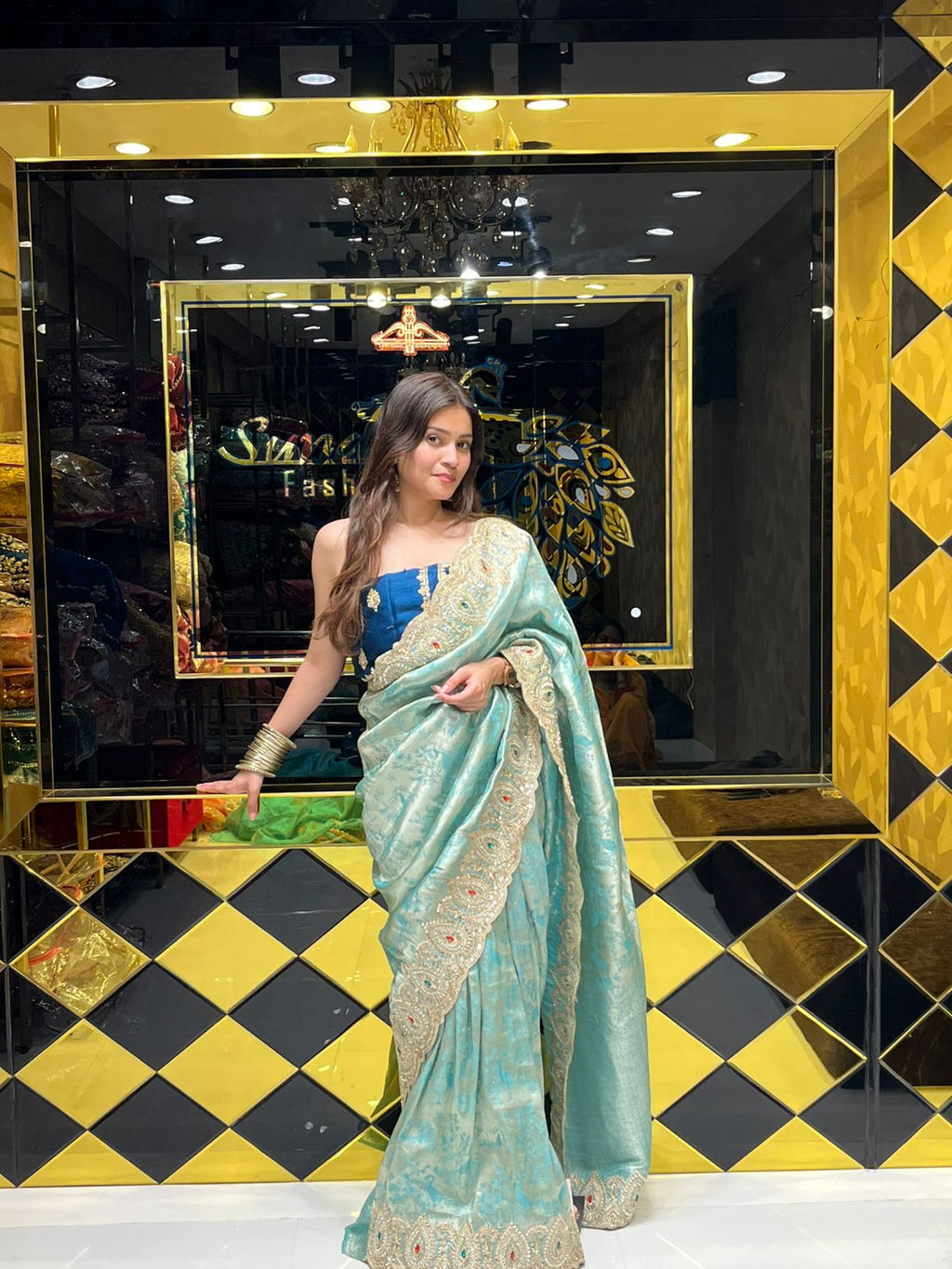 Beautiful Rich Silk Saree (151)