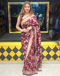 Designer Khaddi Georgette Saree (296)