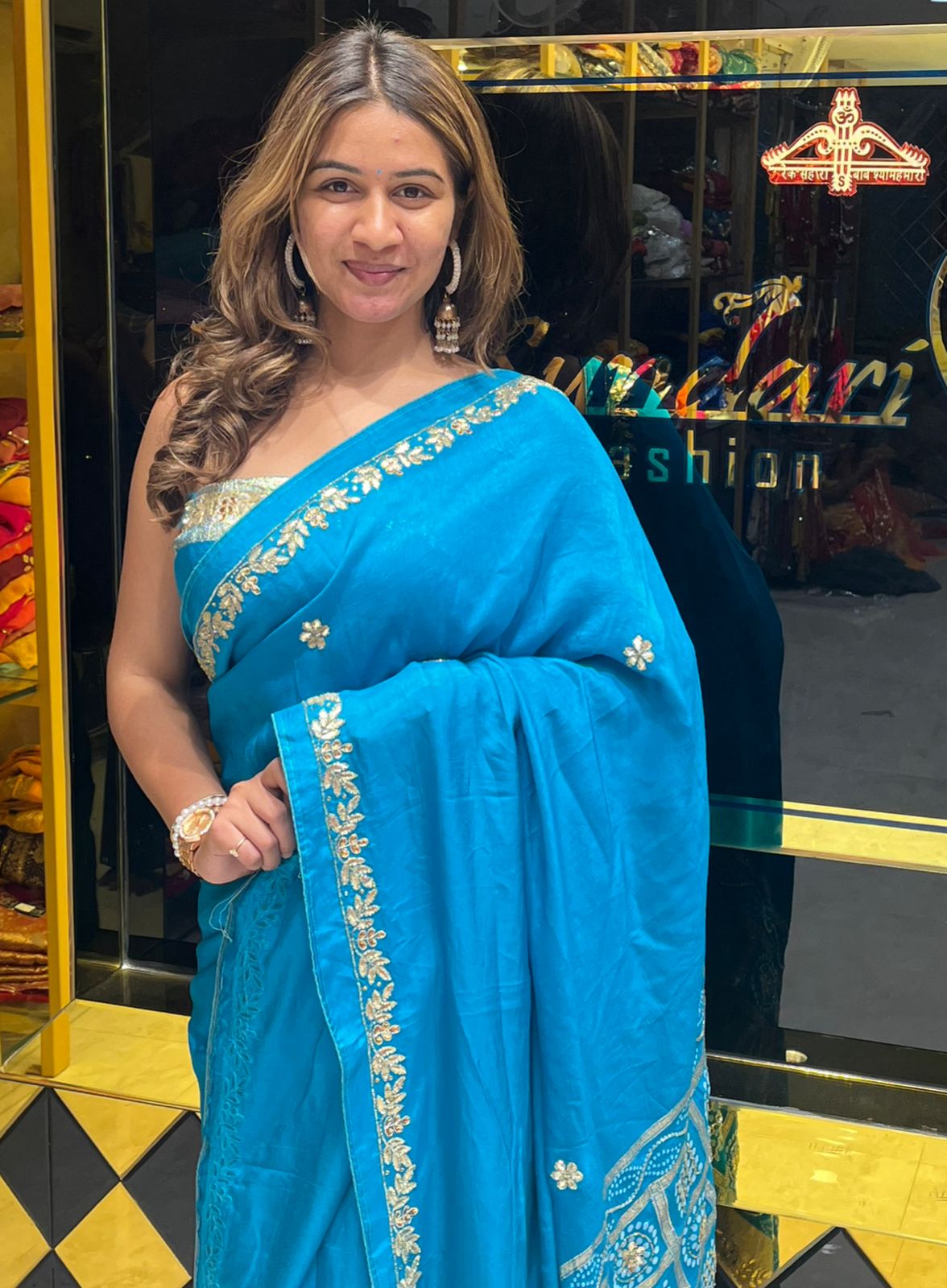 Gaji Silk Handcrafted Saree (299)