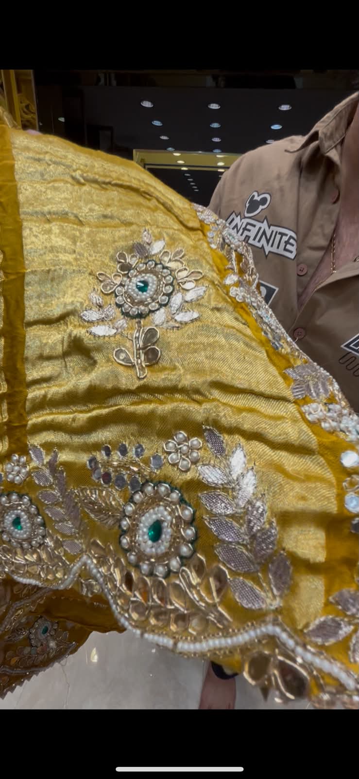 Gaji Silk Gotapati Handcrafted Saree (318)
