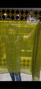 Green Pure Chiffon Bandhani Handcrafted saree (S26)