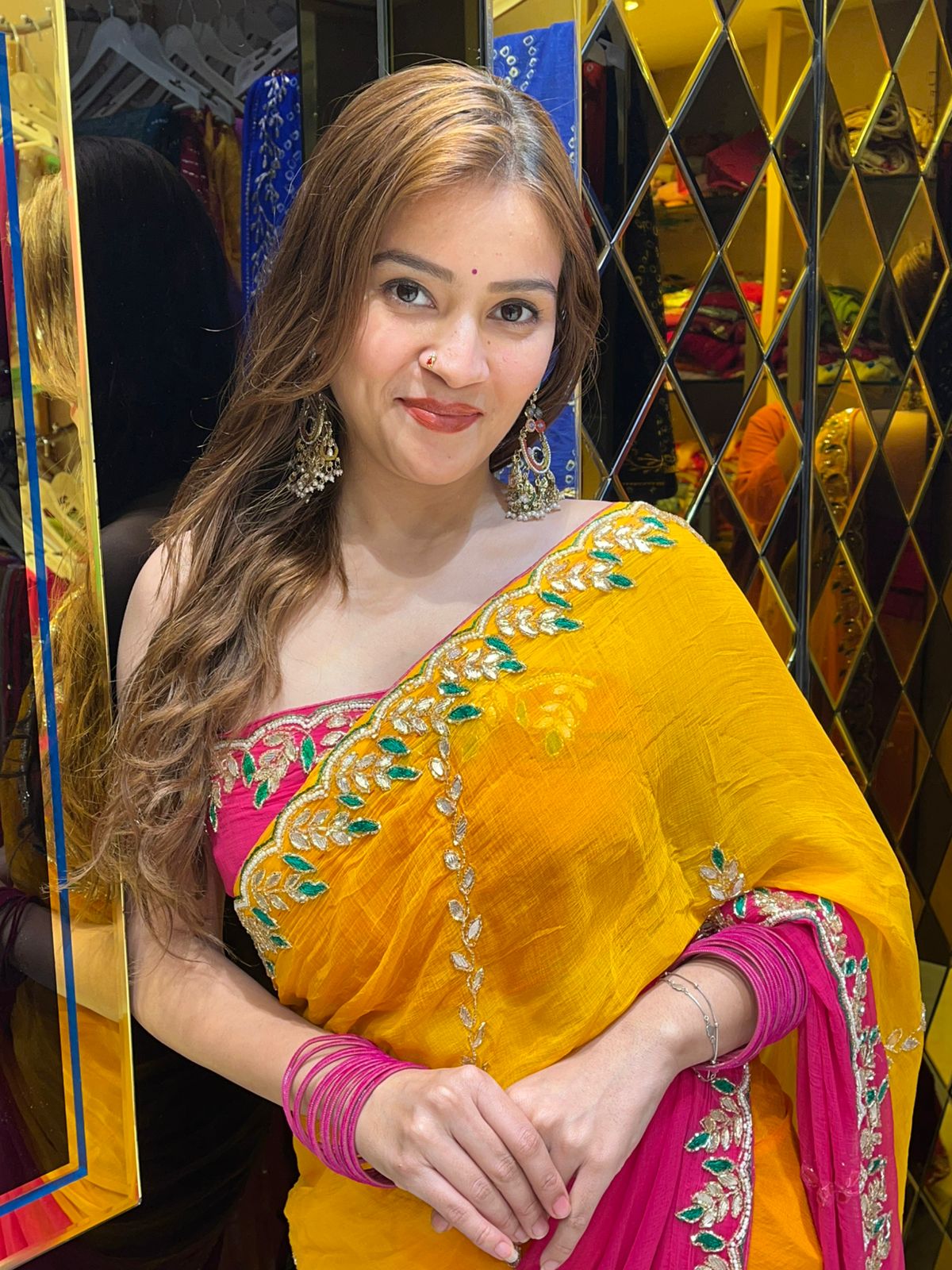 Gotapati & Resham Handcrafted Saree ( 333)