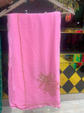 Flower Designer Handcrafted Saree (S27)