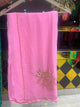 Flower Designer Handcrafted Saree (S27)
