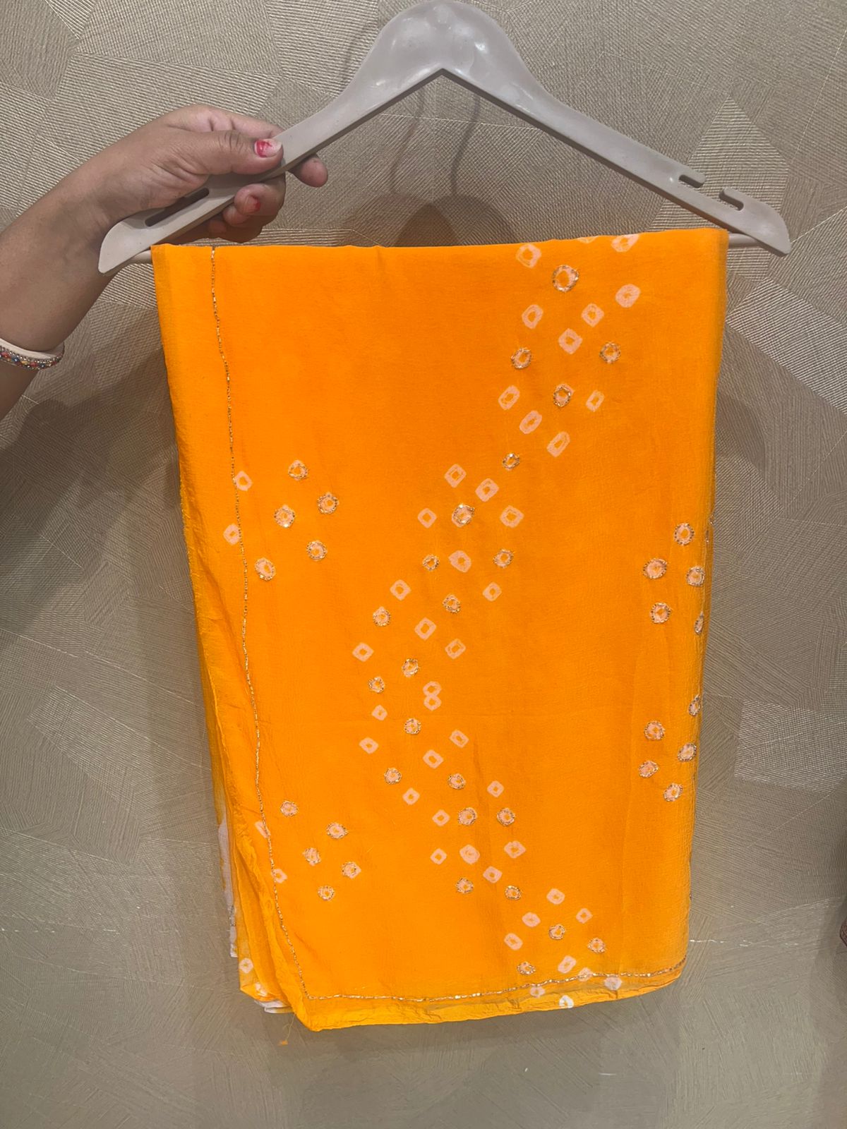 Leheriya And Bandhej Katdana Saree (S28)