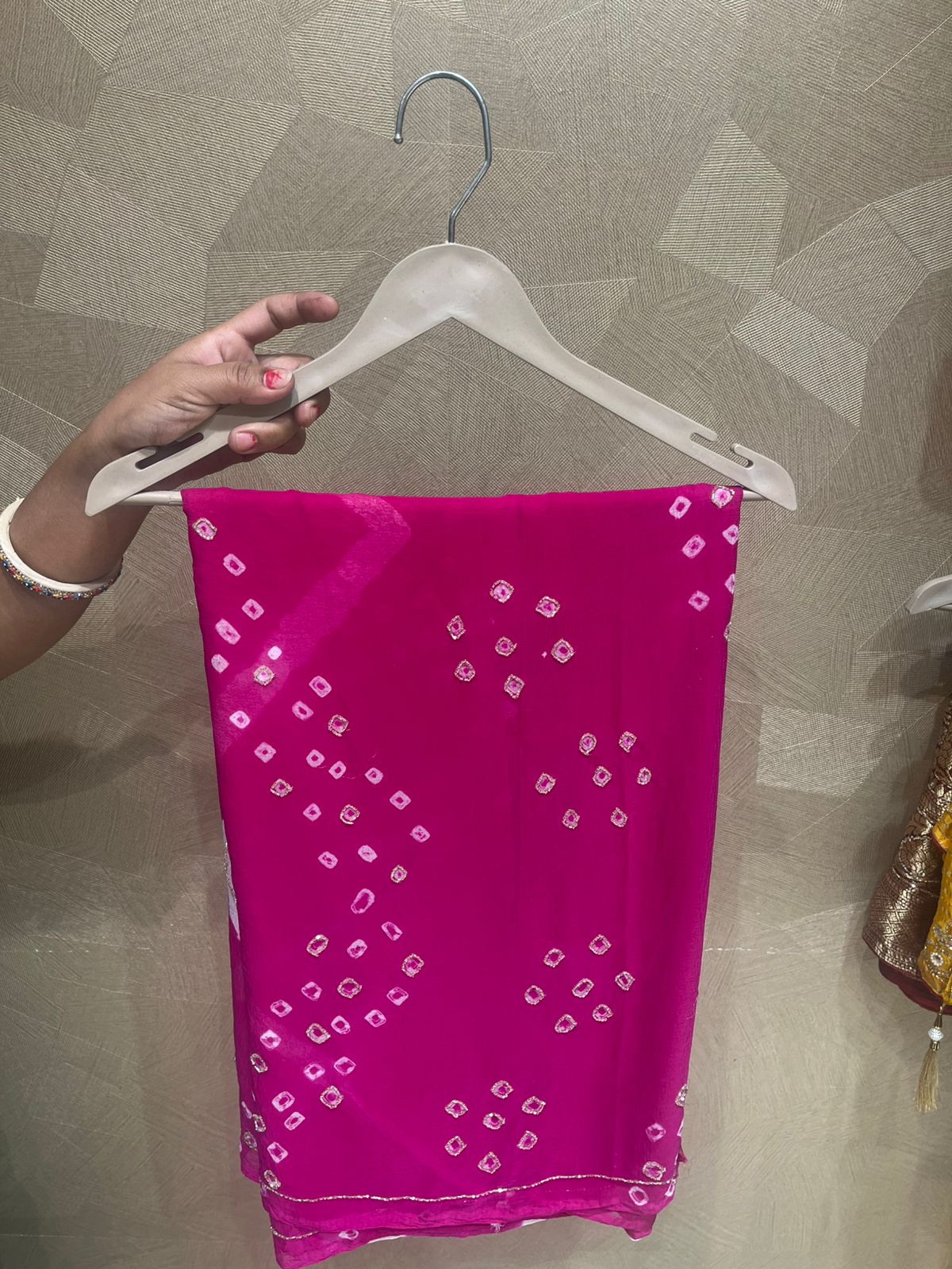 Leheriya And Bandhej Katdana Saree (S28)