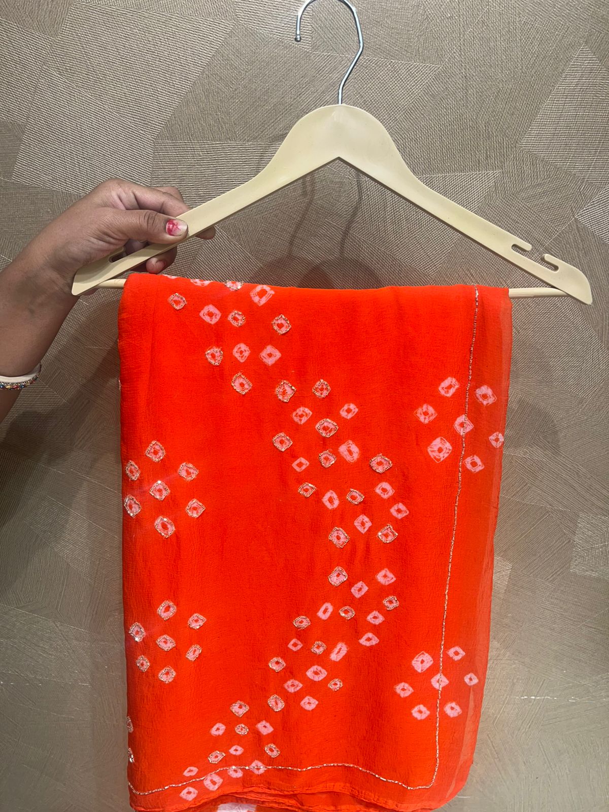 Leheriya And Bandhej Katdana Saree (S28)