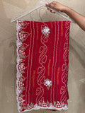 Pearl & Katdana Handcrafted Designer Chundari (345)