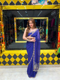 Resham & Katdana Handcrafted Saree (S43)