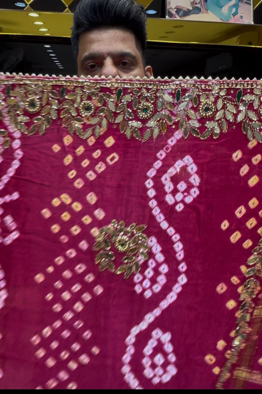 Gajji Silk Ghatchola Handcrafted Saree (358)