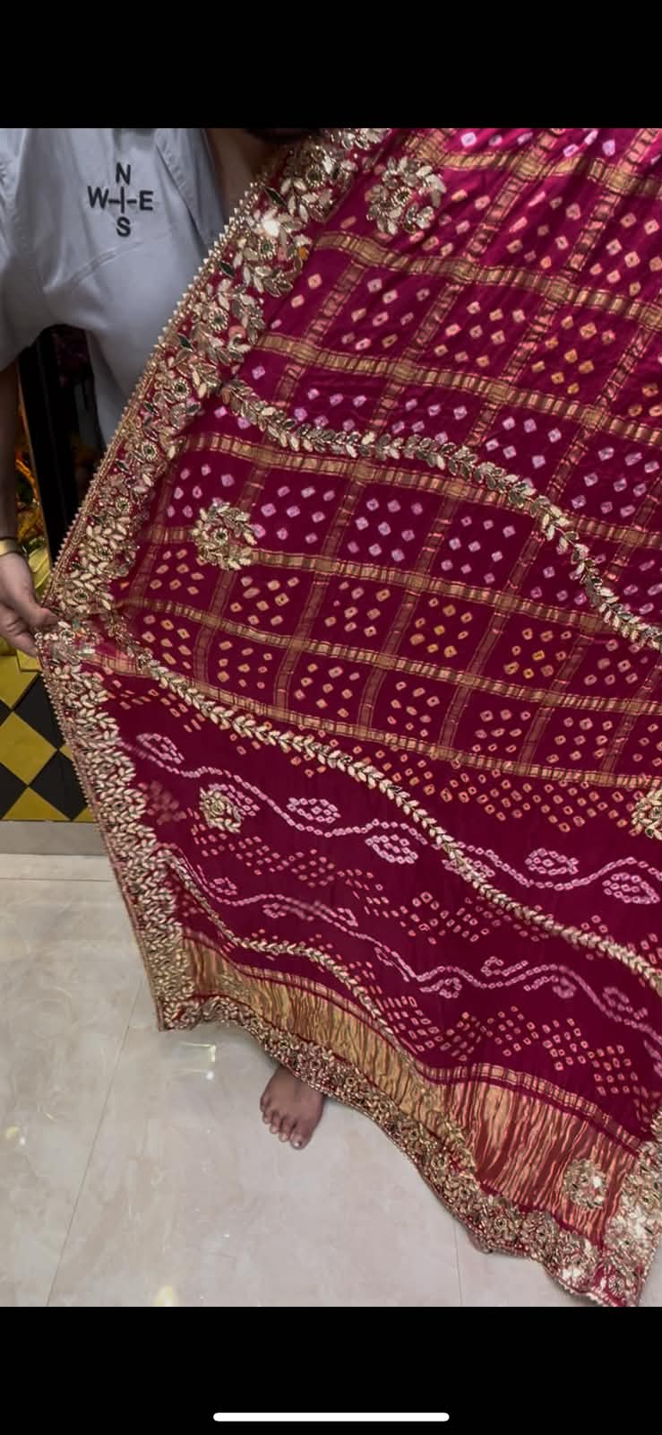 Gajji Silk Ghatchola Handcrafted Saree (358)