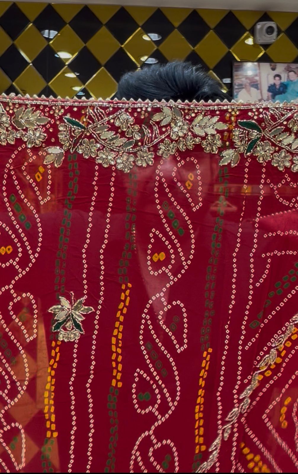 New Designer Gotpati Handcrafted Saree (373)