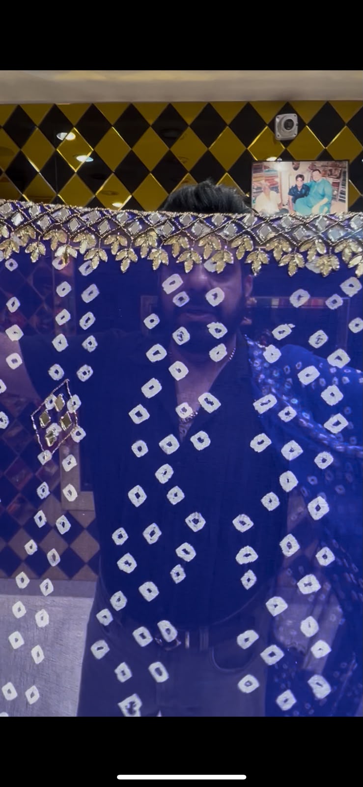 Gotapati With Handmade Bandhej Designer Saree (380)
