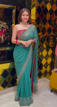 Pearl & Katdana Multiple Handwork Saree (386)