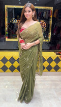 Diamond & Katdana Designer Saree (387)