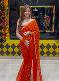Celebrity Style Exclusive Handcrafted Saree (395)