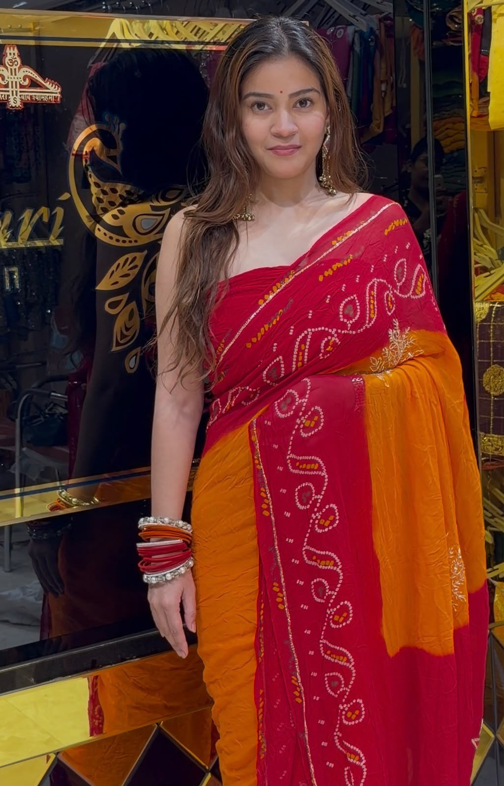 New Piliya Butta Handmade Saree (S92)