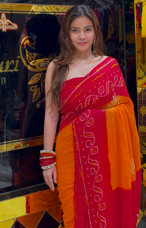 New Piliya Butta Handmade Saree (S92)