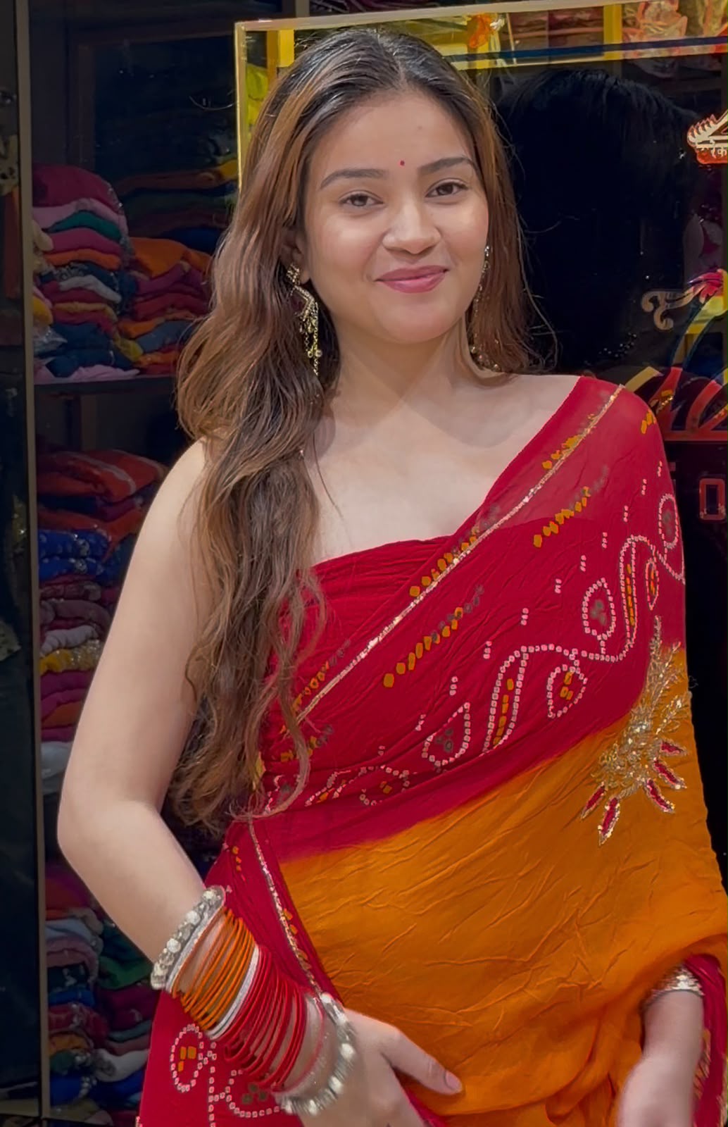 New Piliya Butta Handmade Saree (S92)