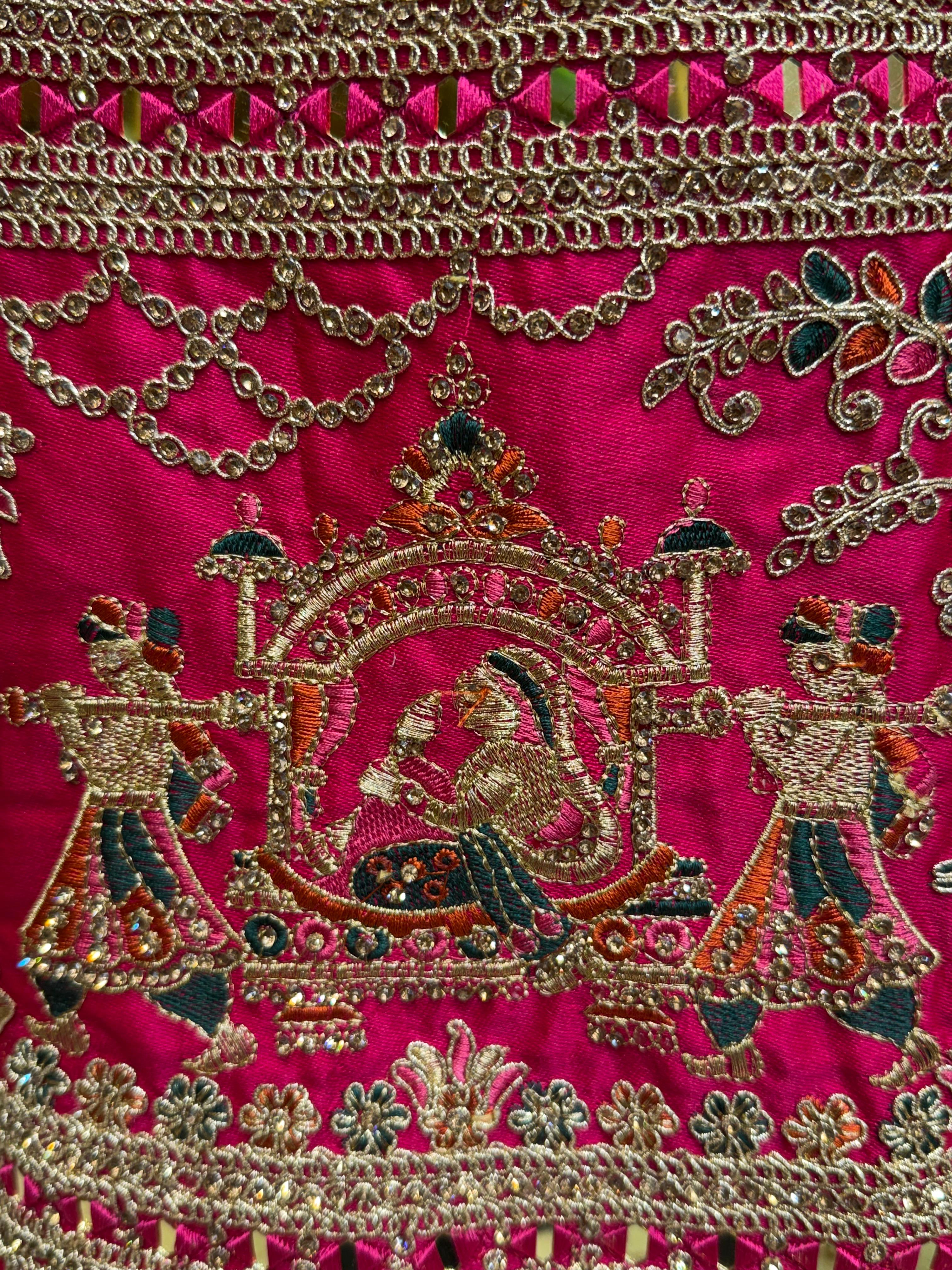 Premium Royal Bridal Designer Lehenga Set (B114)
