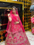 Premium Royal Bridal Designer Lehenga Set (B114)