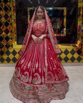 Premium Bridal Look Royal Silk Lehenga Set (B109)